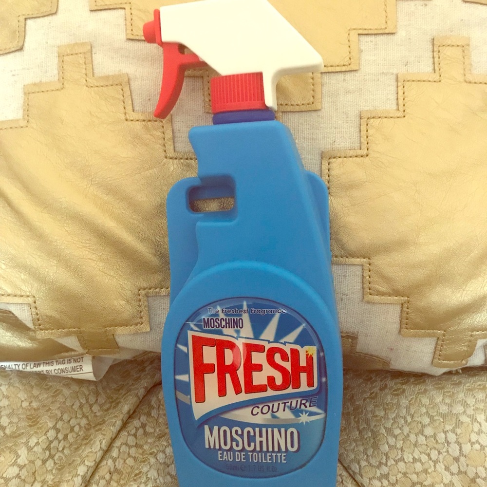 Moschino windex iPhone case